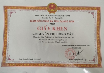 Chứng Nhận - Giấy Khen